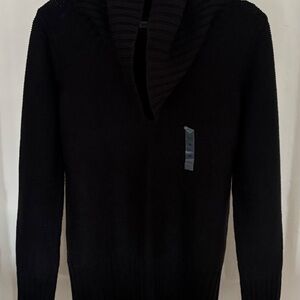 Old Navy Women's Black Cowl Neck Sweater